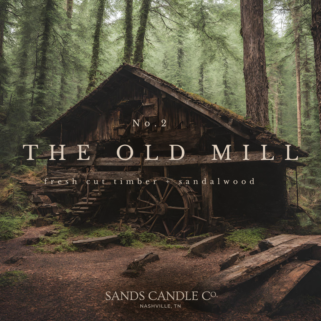 No. 2 The Old Mill : Fresh Cut Timber + Sandalwood