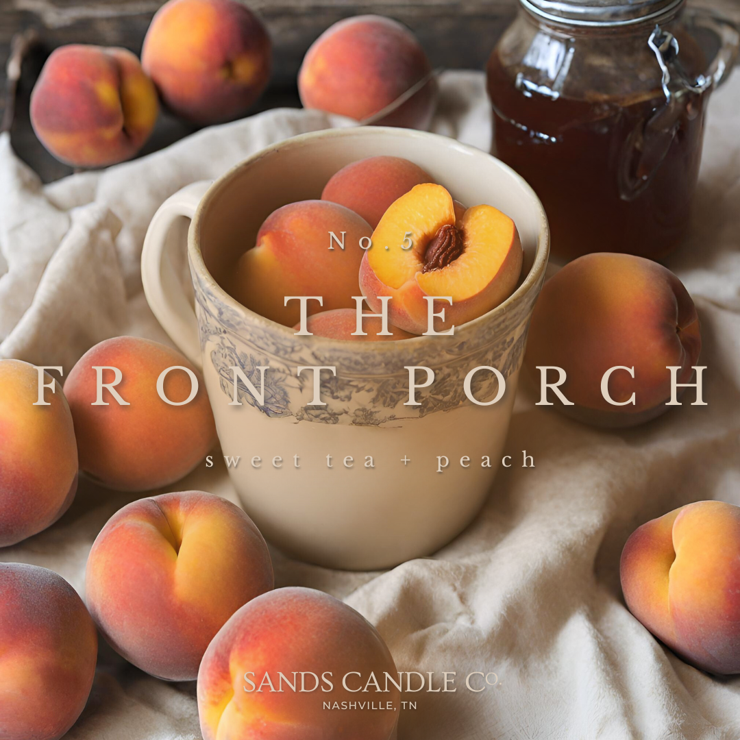 No. 5 The Front Porch : White Tea + Peaches